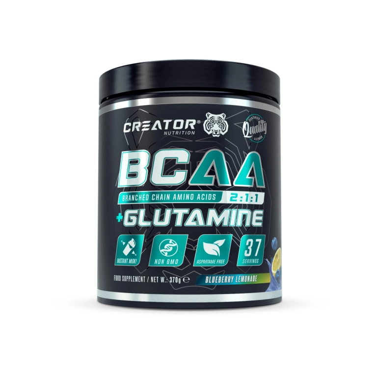 CREATOR Nutrition Amino BCAA+Glutamine 370g Blueberry Lemonade