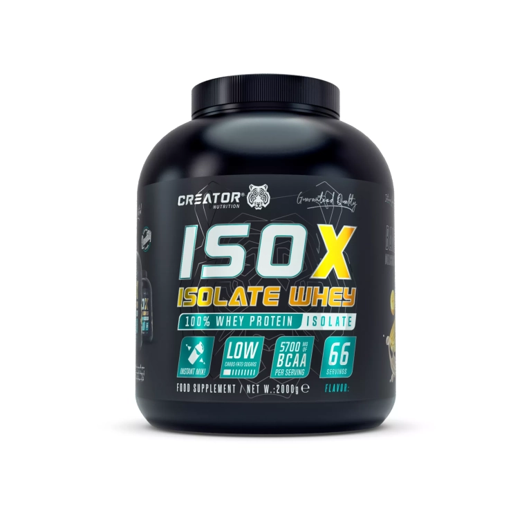 CREATOR Nutrition ISOX Isolate Whey 2 kg Cookies