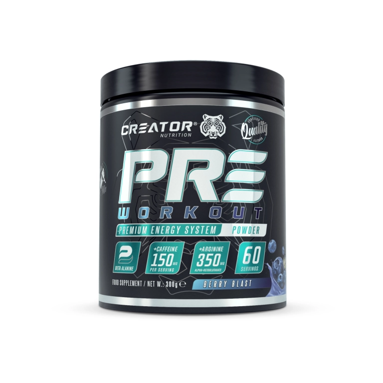 CREATOR Nutrition PREworkout 300g Berry Blast