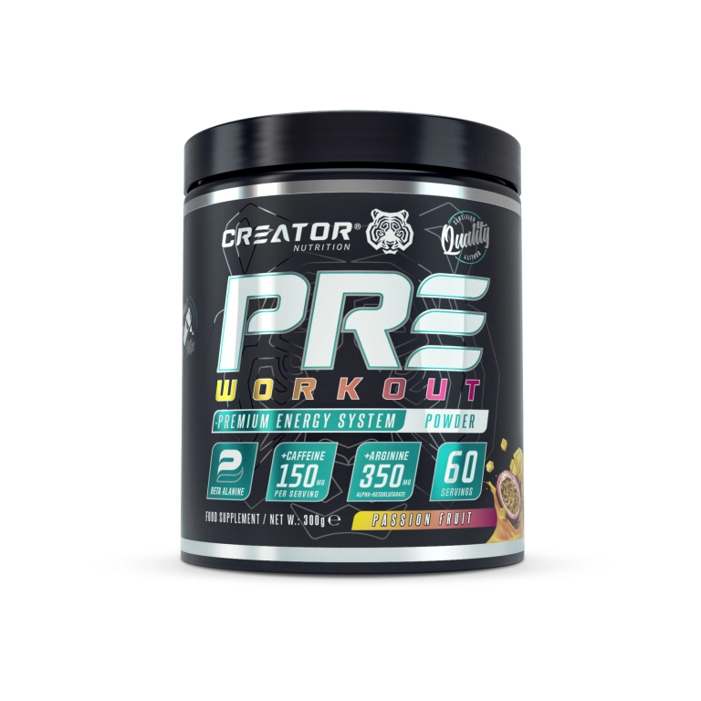 CREATOR Nutrition PREworkout 300g Passion Fruit