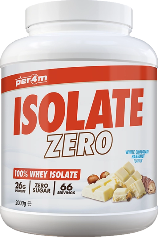 Per4m ISOLATE ZERO 2kg (White Chocolate Hazelnut ISO)