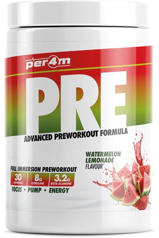 Per4m Pre Workout Stim 570g (Watermelon Lemonade)