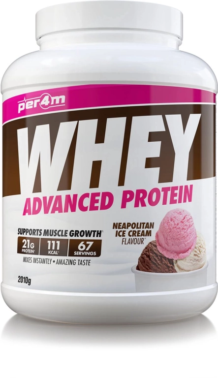 Per4m Whey Protein 2.01kg (Neapolitan Ice Cream)